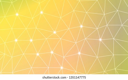 Abstract mosaic backdrop with triangles. Bright background for poster, banner, flyer. Vector illustration. Blurred Background, Smooth Gradient Texture Color