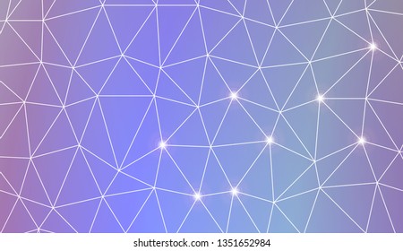 Abstract mosaic backdrop with triangles. Bright background for poster, banner, flyer. Vector illustration. Blurred Background, Smooth Gradient Texture Color