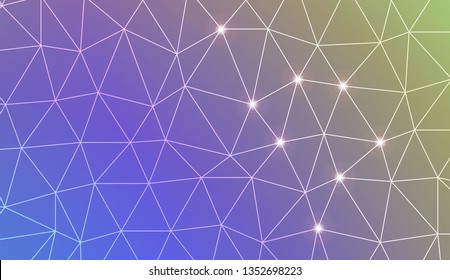 Abstract mosaic backdrop with triangles. Bright background for poster, banner, flyer. Vector illustration. Blurred Background, Smooth Gradient Texture Color