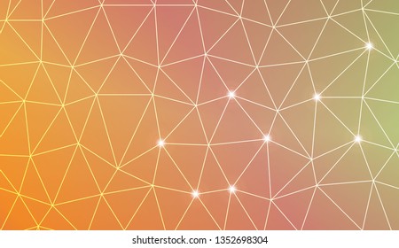 Abstract mosaic backdrop with triangles. Bright background for poster, banner, flyer. Vector illustration. Blurred Background, Smooth Gradient Texture Color