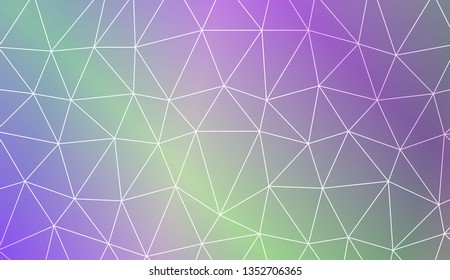 Abstract mosaic backdrop with triangles. Bright background for poster, banner, flyer. Vector illustration. Blurred Background, Smooth Gradient Texture Color
