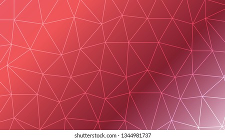Abstract mosaic backdrop with triangles. Decorative design for your idea. Vector illustration. Creative gradient color