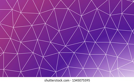 Abstract mosaic backdrop with triangles. Decorative design for your idea. Vector illustration. Creative gradient color