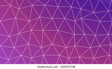 Abstract mosaic backdrop with triangles. Decorative design for your idea. Vector illustration. Creative gradient color