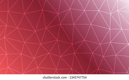 Abstract mosaic backdrop with triangles. Decorative design for your idea. Vector illustration. Creative gradient color