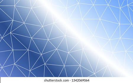 Abstract mosaic backdrop with triangles. Design for flyer, wallpaper, presentation, paper. Vector illustration. Creative gradient color