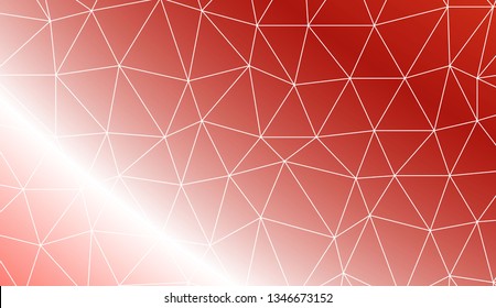 Abstract mosaic backdrop with triangles. Design for flyer, wallpaper, presentation, paper. Vector illustration. Creative gradient color