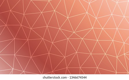 Abstract mosaic backdrop with triangles. Design for flyer, wallpaper, presentation, paper. Vector illustration. Creative gradient color