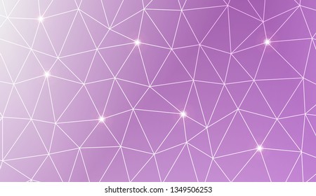 Abstract mosaic backdrop with triangles. Design for flyer, wallpaper, presentation, paper. Vector illustration. Creative gradient color