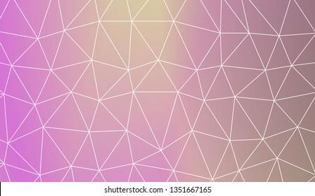 Abstract mosaic backdrop with triangles. Design for flyer, wallpaper, presentation, paper. Vector illustration. Creative gradient color