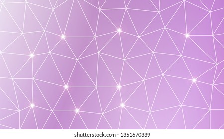 Abstract mosaic backdrop with triangles. Design for flyer, wallpaper, presentation, paper. Vector illustration. Creative gradient color
