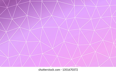 Abstract mosaic backdrop with triangles. Design for flyer, wallpaper, presentation, paper. Vector illustration. Creative gradient color