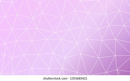 Abstract mosaic backdrop with triangles. Design for flyer, wallpaper, presentation, paper. Vector illustration. Creative gradient color