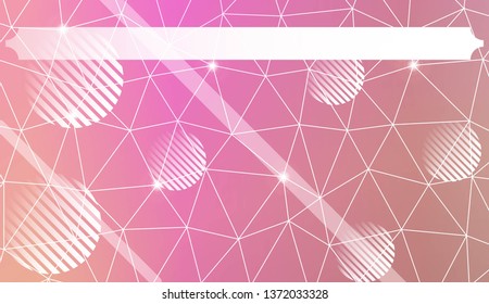 Abstract mosaic backdrop with triangles, line, circle, space for text. Bright background for poster, banner, flyer. Vector illustration. Blurred Background, Smooth Gradient Texture Color