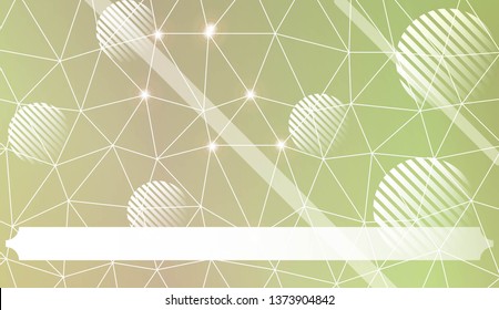 Abstract mosaic backdrop with triangles, line, circle, space for text. Bright background for poster, banner, flyer. Vector illustration. Blurred Background, Smooth Gradient Texture Color
