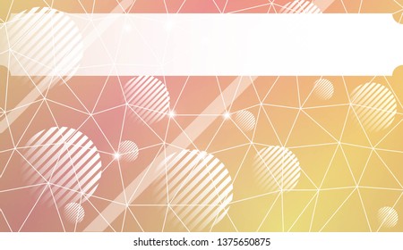 Abstract mosaic backdrop with triangles, line, circle, space for text. Bright background for poster, banner, flyer. Vector illustration. Blurred Background, Smooth Gradient Texture Color