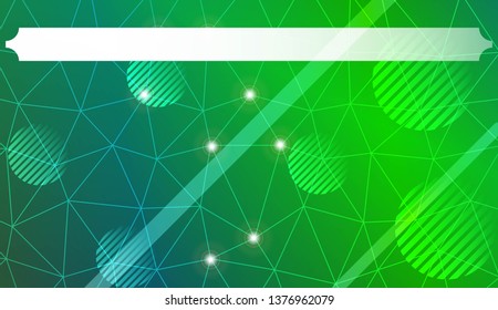 Abstract mosaic backdrop with triangles, line, circle, space for text. Bright background for poster, banner, flyer. Vector illustration. Blurred Background, Smooth Gradient Texture Color