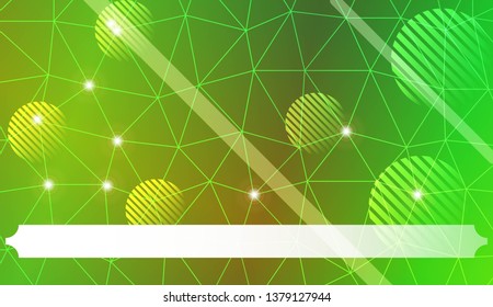 Abstract mosaic backdrop with triangles, line, circle, space for text. Bright background for poster, banner, flyer. Vector illustration. Blurred Background, Smooth Gradient Texture Color