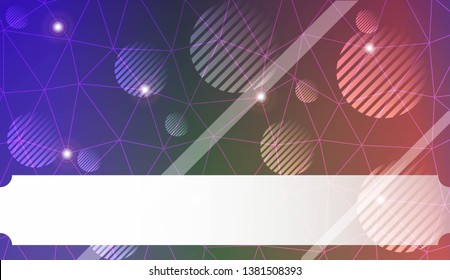 Abstract mosaic backdrop with triangles, line, circle, space for text. Bright background for poster, banner, flyer. Vector illustration. Blurred Background, Smooth Gradient Texture Color