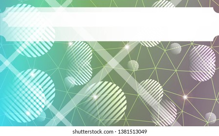 Abstract mosaic backdrop with triangles, line, circle, space for text. Bright background for poster, banner, flyer. Vector illustration. Blurred Background, Smooth Gradient Texture Color