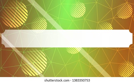 Abstract mosaic backdrop with triangles, line, circle, space for text. Bright background for poster, banner, flyer. Vector illustration. Blurred Background, Smooth Gradient Texture Color