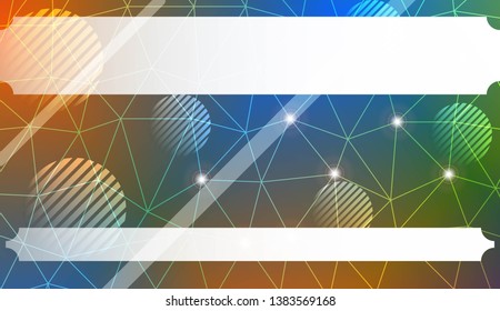 Abstract mosaic backdrop with triangles, line, circle, space for text. Bright background for poster, banner, flyer. Vector illustration. Blurred Background, Smooth Gradient Texture Color