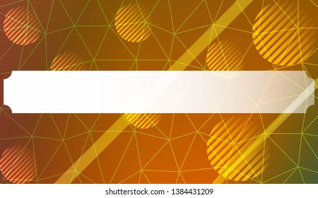 Abstract mosaic backdrop with triangles, line, circle, space for text. Bright background for poster, banner, flyer. Vector illustration. Blurred Background, Smooth Gradient Texture Color