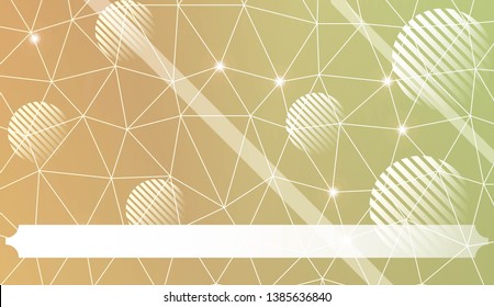 Abstract mosaic backdrop with triangles, line, circle, space for text. Bright background for poster, banner, flyer. Vector illustration. Blurred Background, Smooth Gradient Texture Color