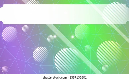 Abstract mosaic backdrop with triangles, line, circle, space for text. Bright background for poster, banner, flyer. Vector illustration. Blurred Background, Smooth Gradient Texture Color