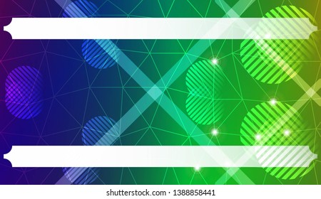 Abstract mosaic backdrop with triangles, line, circle, space for text. Bright background for poster, banner, flyer. Vector illustration. Blurred Background, Smooth Gradient Texture Color