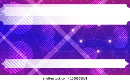 Abstract mosaic backdrop with triangles, line, circle, space for text. Bright background for poster, banner, flyer. Vector illustration. Blurred Background, Smooth Gradient Texture Color
