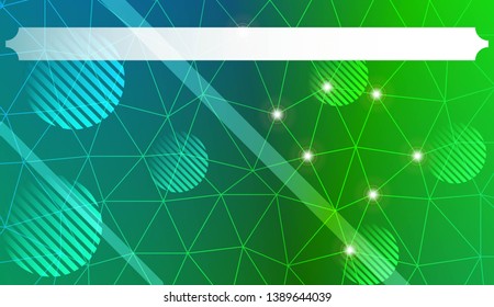 Abstract mosaic backdrop with triangles, line, circle, space for text. Bright background for poster, banner, flyer. Vector illustration. Blurred Background, Smooth Gradient Texture Color