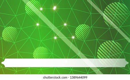Abstract mosaic backdrop with triangles, line, circle, space for text. Bright background for poster, banner, flyer. Vector illustration. Blurred Background, Smooth Gradient Texture Color