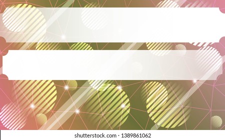 Abstract mosaic backdrop with triangles, line, circle, space for text. Bright background for poster, banner, flyer. Vector illustration. Blurred Background, Smooth Gradient Texture Color