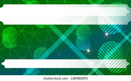 Abstract mosaic backdrop with triangles, line, circle, space for text. Bright background for poster, banner, flyer. Vector illustration. Blurred Background, Smooth Gradient Texture Color