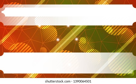 Abstract mosaic backdrop with triangles, line, circle, space for text. Bright background for poster, banner, flyer. Vector illustration. Blurred Background, Smooth Gradient Texture Color
