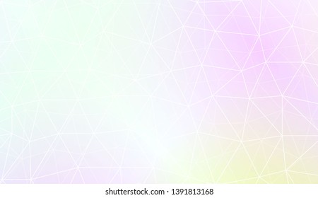 Abstract mosaic backdrop with triangles, line. Design for flyer, wallpaper, presentation, paper. Vector illustration. Creative gradient color