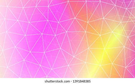 Abstract mosaic backdrop with triangles, line. Design for flyer, wallpaper, presentation, paper. Vector illustration. Creative gradient color