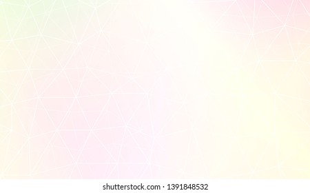 Abstract mosaic backdrop with triangles, line. Design for flyer, wallpaper, presentation, paper. Vector illustration. Creative gradient color