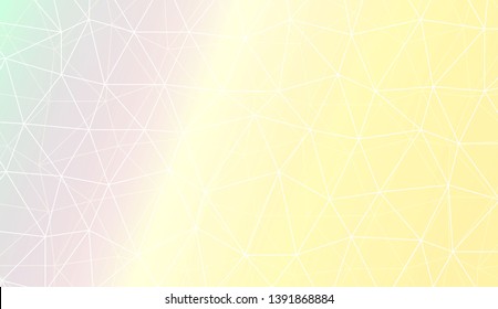 Abstract mosaic backdrop with triangles, line. Design for flyer, wallpaper, presentation, paper. Vector illustration. Creative gradient color