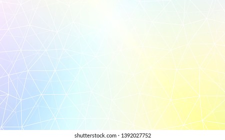 Abstract mosaic backdrop with triangles, line. Design for flyer, wallpaper, presentation, paper. Vector illustration. Creative gradient color