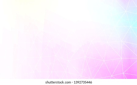 Abstract mosaic backdrop with triangles, line. Design for flyer, wallpaper, presentation, paper. Vector illustration. Creative gradient color