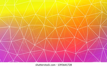 Abstract mosaic backdrop with triangles, line. Design for flyer, wallpaper, presentation, paper. Vector illustration. Creative gradient color