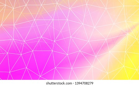 Abstract mosaic backdrop with triangles, line. Design for flyer, wallpaper, presentation, paper. Vector illustration. Creative gradient color