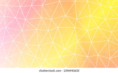Abstract mosaic backdrop with triangles, line. Design for flyer, wallpaper, presentation, paper. Vector illustration. Creative gradient color