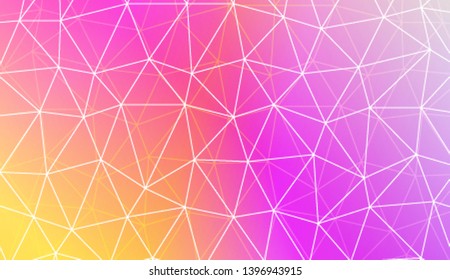 Abstract mosaic backdrop with triangles, line. Design for flyer, wallpaper, presentation, paper. Vector illustration. Creative gradient color