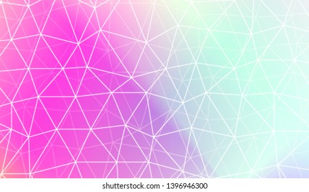 Abstract mosaic backdrop with triangles, line. Design for flyer, wallpaper, presentation, paper. Vector illustration. Creative gradient color