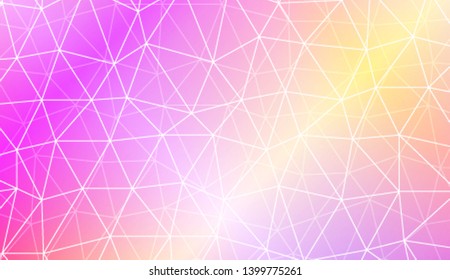 Abstract mosaic backdrop with triangles, line. Design for flyer, wallpaper, presentation, paper. Vector illustration. Creative gradient color