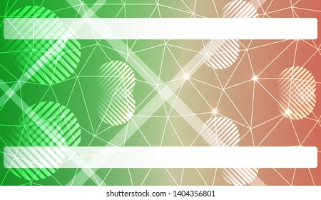 Abstract mosaic backdrop with triangles, line, circle, space for text. Vector illustration. Blurred Background, Smooth Gradient Texture Color