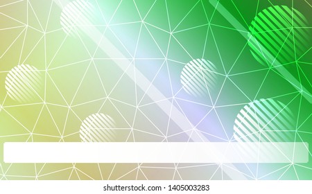 Abstract mosaic backdrop with triangles, line, circle, space for text. Vector illustration. Blurred Background, Smooth Gradient Texture Color